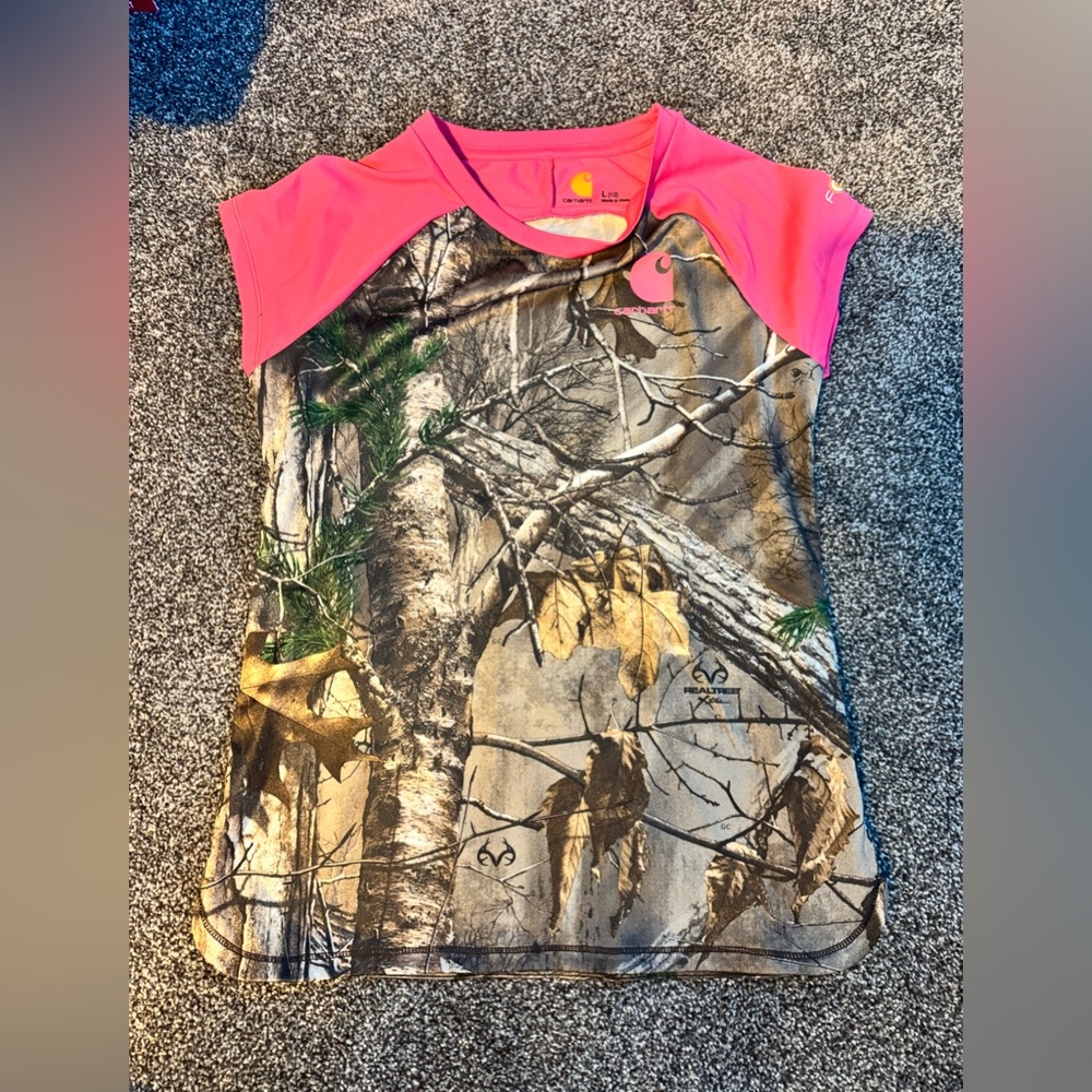 Girls Carhartt force shirt